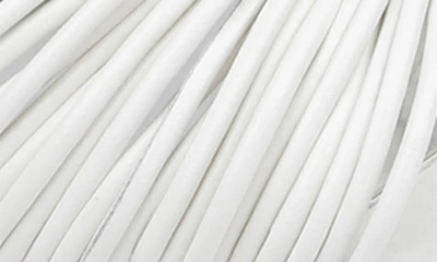 Shop Badgley Mischka Carmine High Shine Slingback Sandal In Soft White