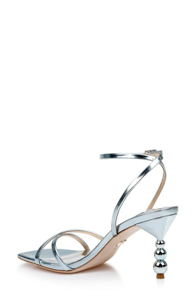 Shop Badgley Mischka Collection Callie Ankle Strap Sandal In Soft Mint