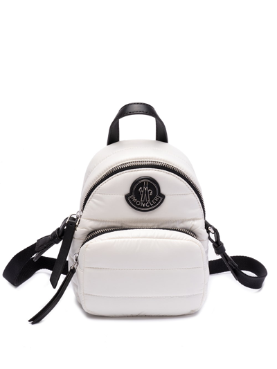 Shop Moncler `kilia` Small Crossbody Bag In White