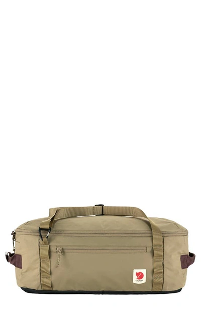 Shop Fjall Raven Fjällräven High Coast 22l Duffle Bag In Clay