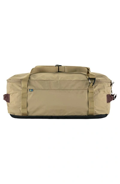 Shop Fjall Raven High Coast 22l Duffle Bag In Clay