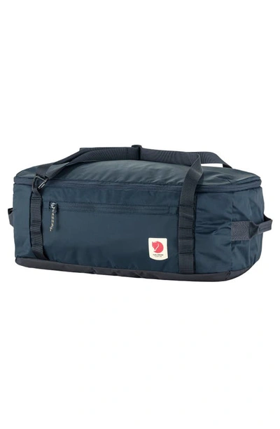 Shop Fjall Raven Fjällräven High Coast 22l Duffle Bag In Navy