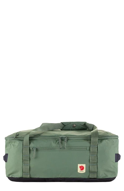 Shop Fjall Raven Fjällräven High Coast 36l Duffle Bag In Patina Green