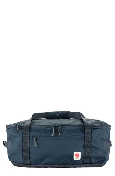 Shop Fjall Raven Fjällräven High Coast 36l Duffle Bag In Navy