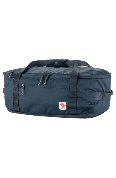 Shop Fjall Raven Fjällräven High Coast 36l Duffle Bag In Navy