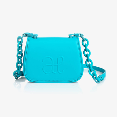 Shop Abel & Lula Girls Blue Monogram Shoulder Bag (18cm)