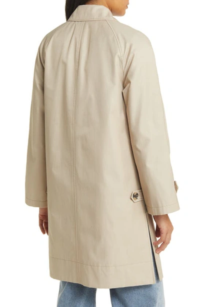 Sam Edelman Mac Single Breasted Coat In Birch