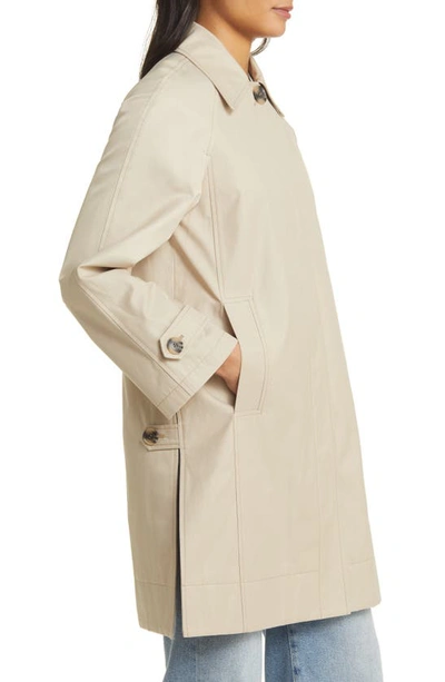 Sam Edelman Mac Single Breasted Coat In Birch