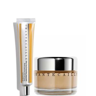 Shop Chantecaille Future Skin And Ultra Spf45 Duo (various Shades) (worth $191.00) In Shea