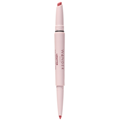 Shop Wander Beauty Lipsetter Dual Lipstick And Liner (various Shades) In Roaming Rose