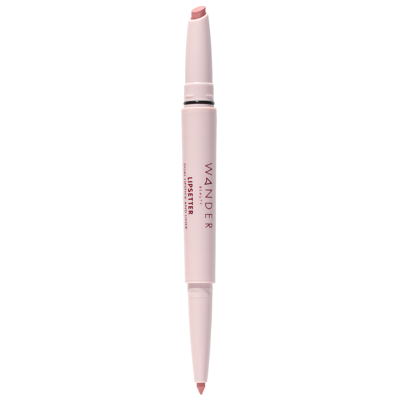 Shop Wander Beauty Lipsetter Dual Lipstick And Liner (various Shades) In Bohemian Blush