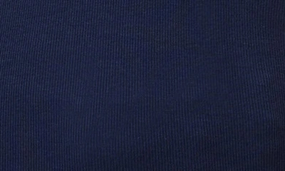 Nic + Zoe Perfect Crewneck Rib Top In Dark Indigo