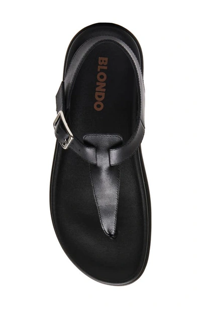 Shop Blondo Nelli Sandal In Black Leather