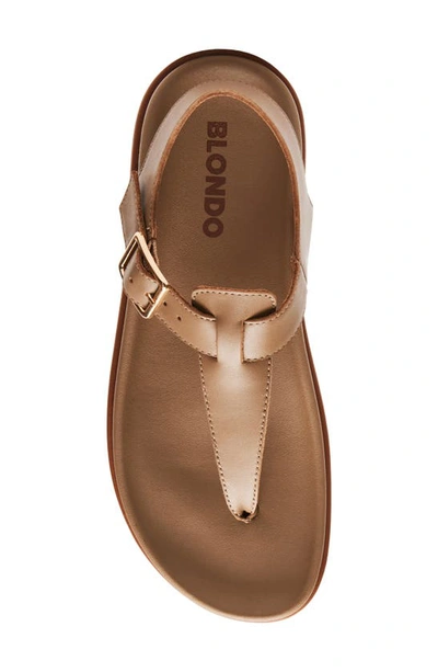 Shop Blondo Nelli Sandal In Sand Leather