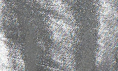 Shop Diesel T-lynys Logo Cutout Foiled Jersey Tank In Deep Silver/ Black