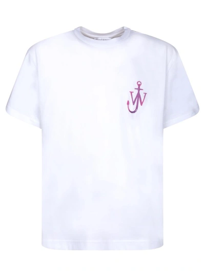 Shop Jw Anderson White Cotton T-shirt