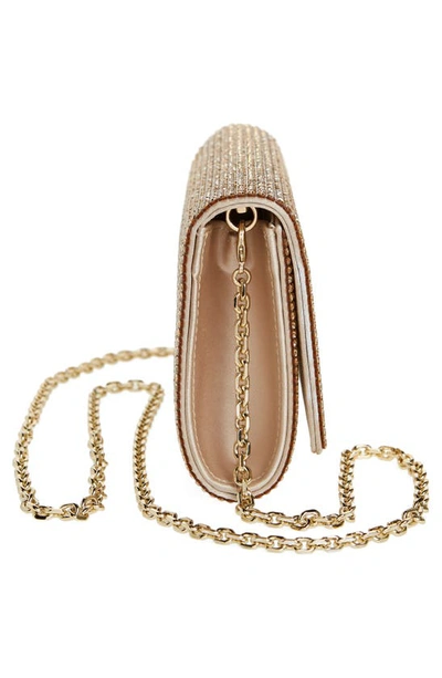 Judith Leiber Fizzy Beaded Clutch In Champagne Prosecco