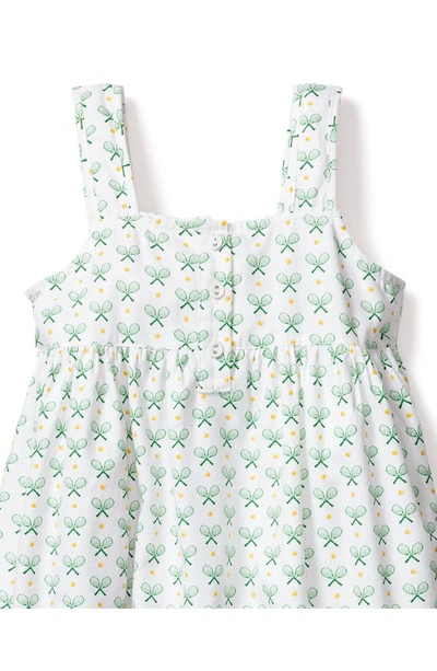 Petite Plume Girls' Match Point Charlotte Nightgown - Baby, Little Kid, Big Kid In Match Point