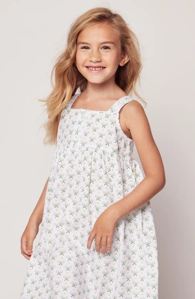 Petite Plume Girls' Match Point Charlotte Nightgown - Baby, Little Kid, Big Kid In Match Point