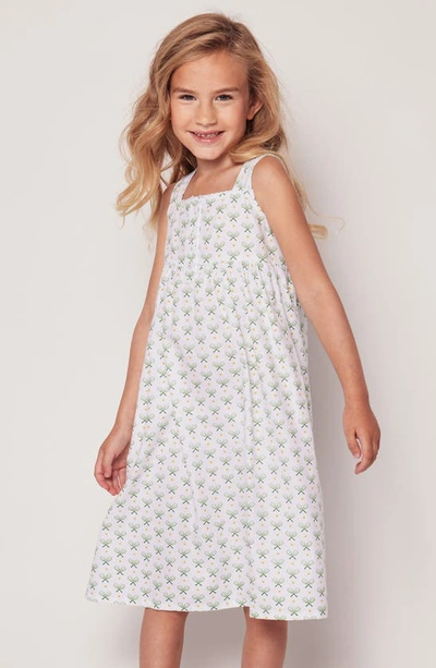 Petite Plume Girls' Match Point Charlotte Nightgown - Baby, Little Kid, Big Kid In Match Point