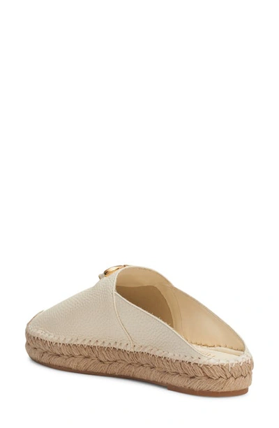 Shop Valentino Vlogo Moon Mule In Ivory