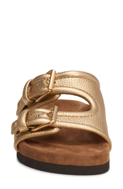 Shop Valentino Anywear Slide Sandal In Star Gold