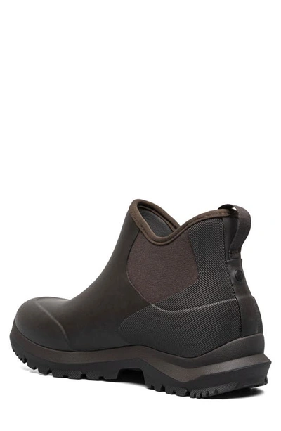 Shop Bogs Sauvie Ii Waterproof Chelsea Boot In Brown