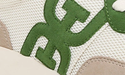 Sam Edelman Langley Lace Up Sneaker Green Multi Suede In Green Multi