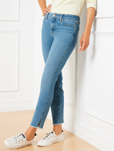 Shop Talbots Petite - Slim Ankle Jeans - Flores Wash - Curvy Fit - 16