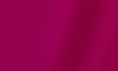 Alex Evenings Embellished Halter Ruched Column Formal Gown In Fuchsia