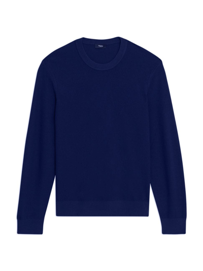 Shop Theory Men's Riland Crewneck Sweater In Ocean