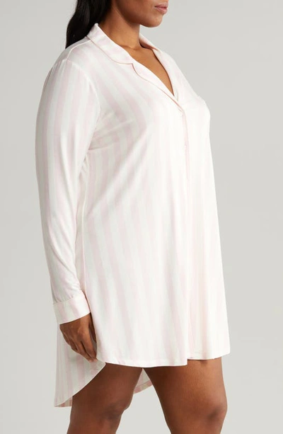 Shop Nordstrom Moonlight Eco Knit Pajamas In Pink Cashmere