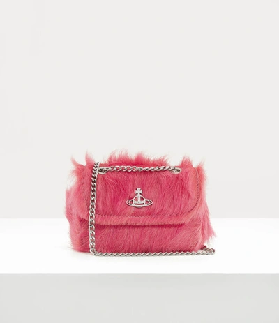 Shop Vivienne Westwood Small Purse With Chain In Pink