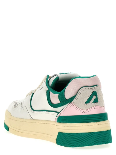 Shop Autry 'clc' Sneakers In Green