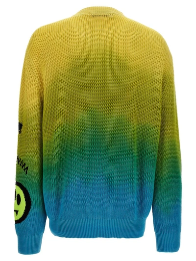 Shop Barrow Jacquard Logo Sweater In Multicolor