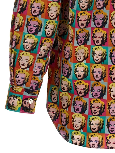 Shop Comme Des Garçons 'andy Warhol' Shirt In Multicolor