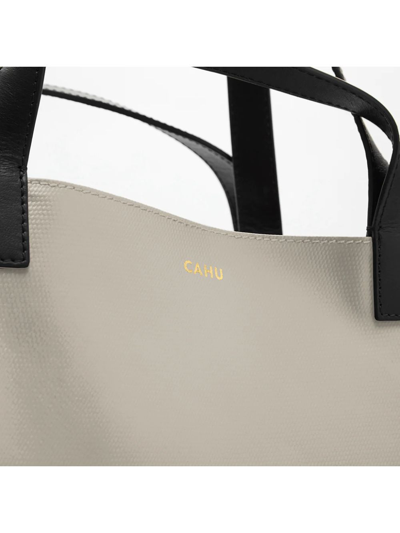 Shop Cahu Medium Permanente Collection Le Pratique Tote Bag In Grey