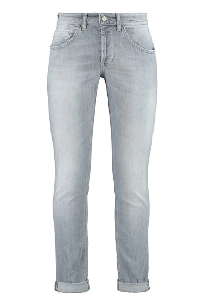 Shop Dondup George 5-pocket Jeans In Grey