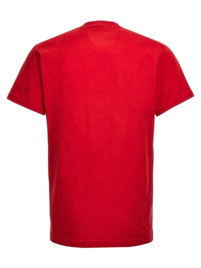 Shop Dsquared2 'vip' T-shirt In Red
