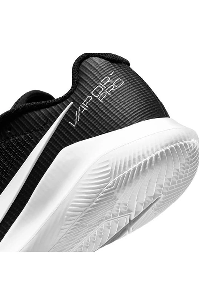Shop Nike Kids' Vapor Pro Tennis Sneaker In Black