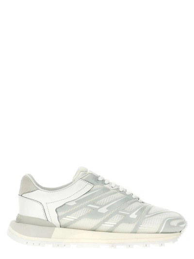 Shop Maison Margiela '50/50' Sneakers In White