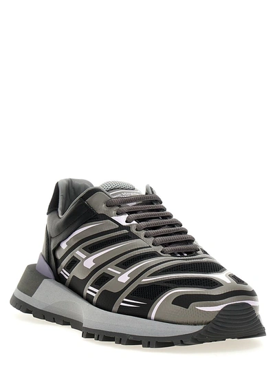 Shop Maison Margiela '50/50' Sneakers In Gray