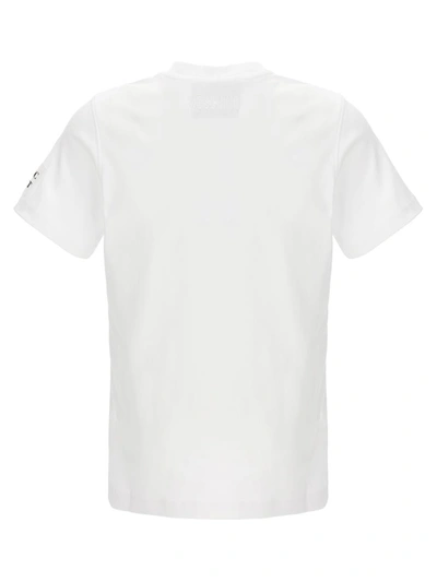 Shop Moschino 'basic' T-shirt In White