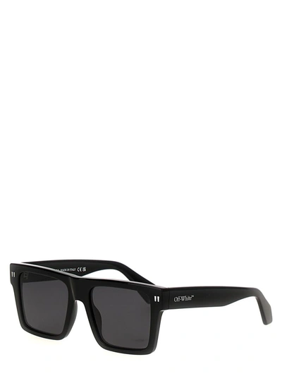Shop Off-white 'lawton' Sunglasses In Black