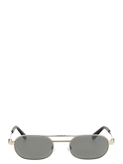 Shop Off-white 'vaiden' Sunglasses In Silver