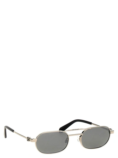 Shop Off-white 'vaiden' Sunglasses In Silver
