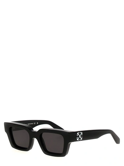 Shop Off-white 'virgil' Sunglasses In Black