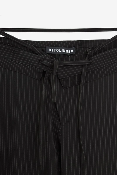 Shop Ottolinger Pants In Black