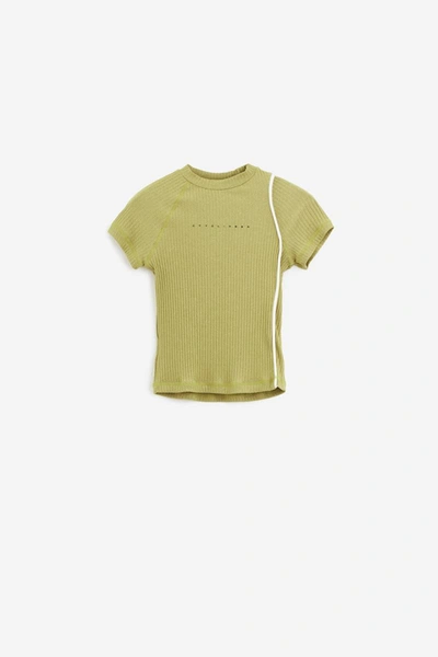 Shop Ottolinger T-shirts In Gold