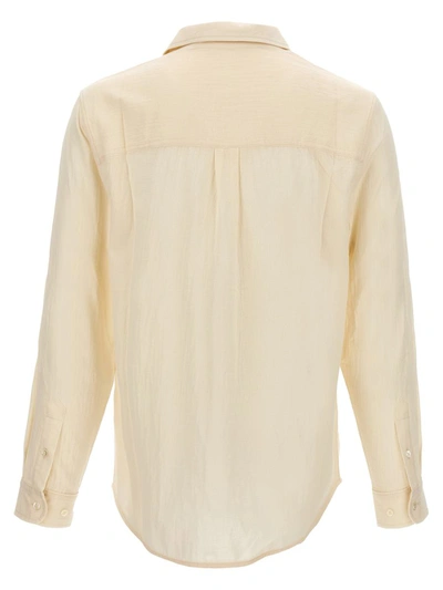 Shop Séfr 'leo' Shirt In White